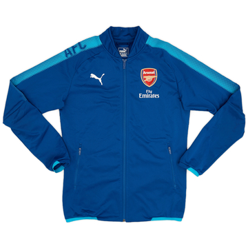 2017-18 Arsenal Puma Track Jacket - 9/10 - (M)