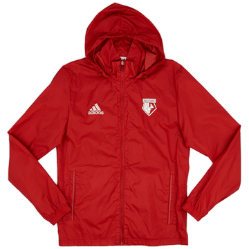 2017-18 Watford adidas Rain Jacket - 9/10 - (XS)
