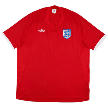 2010-11 England Away Shirt - 8/10 - (3XL)