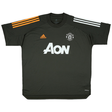 2020-21 Manchester United adidas Training Shirt - 9/10 - (XL)