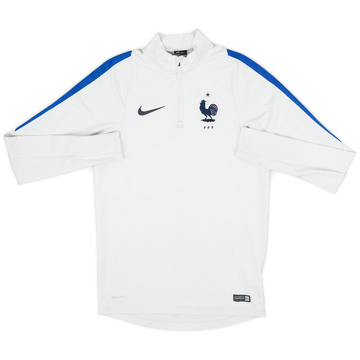 2016-17 France Nike 1/4 Zip Drill Top - 5/10 - (S)