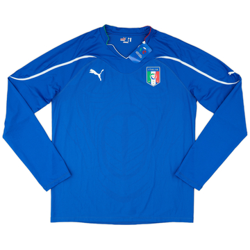 2010-12 Italy Player Issue Home L/S Shirt (3XL)
