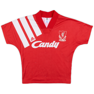 1991-92 Liverpool Home Shirt - 7/10 - (S.Boys)