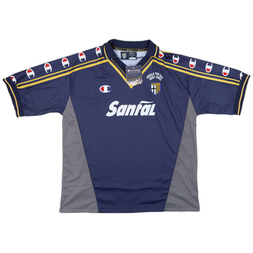 2001-02 Parma 'Signed' Finale TIM Cup Third Shirt (XL)