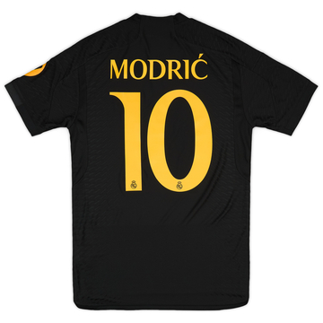 2023-24 Real Madrid Authentic Third Shirt Modric #10 (S)
