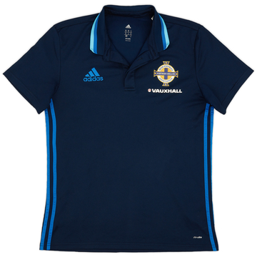 2016-17 Northern Ireland adidas Polo Shirt - 8/10 - (M)