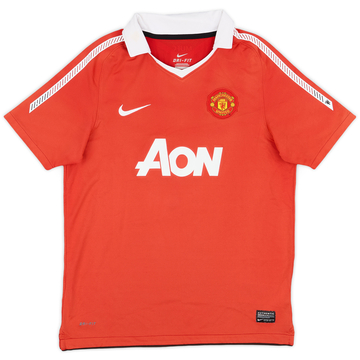 2010-11 Manchester United Home Shirt - 6/10 - (L.Boys)