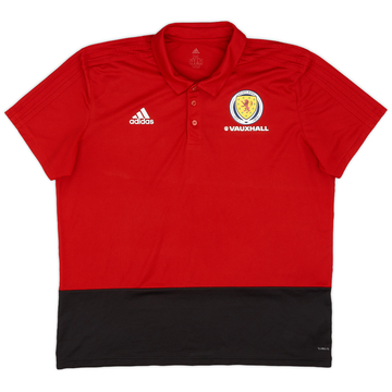 2017-18 Scotland adidas Polo Shirt - 9/10 - (XXL)