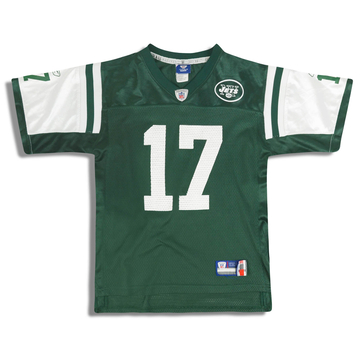 2011 New York Jets Burress #17 Reebok On Field Jersey (Home) Y