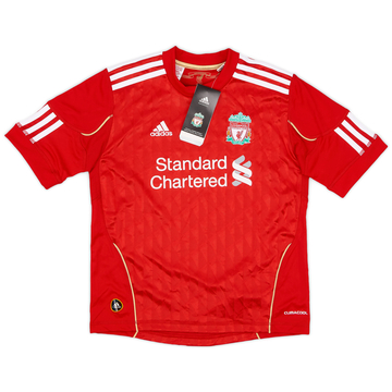 2010-12 Liverpool Home Shirt (S.Boys)