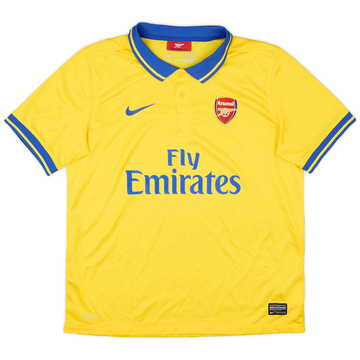 2013-14 Arsenal Away Shirt - 8/10 - (XL.Boys)