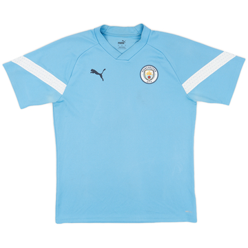 2020-21 Man City Puma Training Shirt - 7/10 - (L)