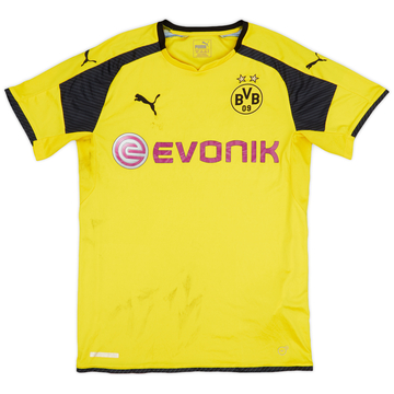 2016-17 Borussia Dortmund Home European Shirt - 4/10 - (M)