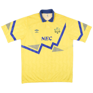 1990-92 Everton Away Shirt - 8/10 - (L)
