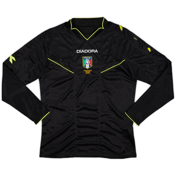 2013-14 Italy Diadora Referee L/S Shirt - 5/10 - (L)