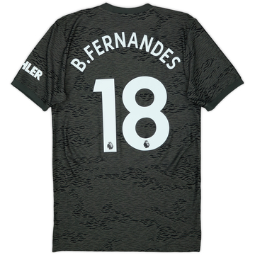 2020-21 Manchester United Away Shirt B.Fernandes #18 (S)