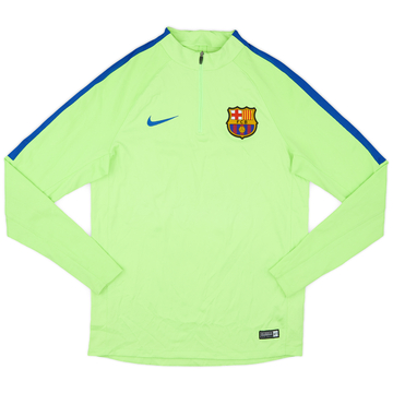 2017-18 Barcelona Nike 1/4 Zip Training Top - 9/10 - (M)