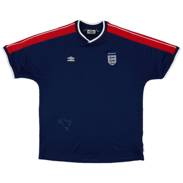 2000-01 England Umbro Training Shirt - 5/10 - (XL)