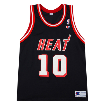 1996-99 Miami Heat Hardaway #10 Champion Away Jersey (Very Good) L
