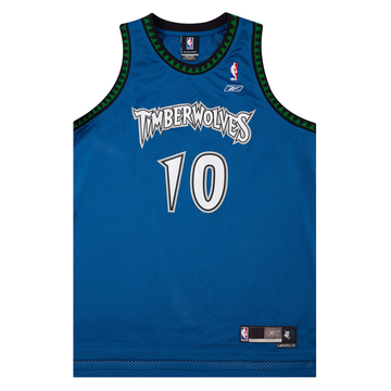 2004-06 Minnesota Timberwolves Szczerbiak #10 Reebok Swingman Away Jersey (Excellent) XL