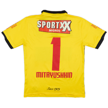 2016-17 FC Sion GK Shirt Mitryushkin #1 - 6/10 - (S)