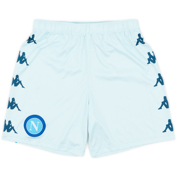2020-21 Napoli Away Shorts - 9/10 - (XL.Boys)