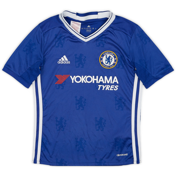2016-17 Chelsea Home Shirt - 9/10 - (S.Boys)