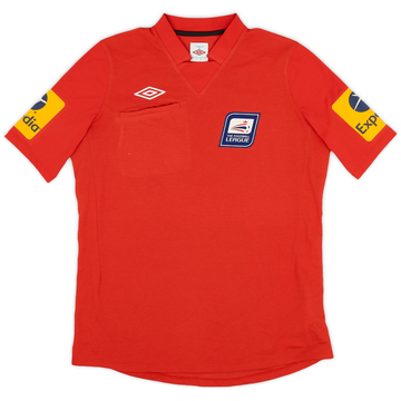 2010-12 Umbro Football League Referee Shirt - 10/10 - (L)