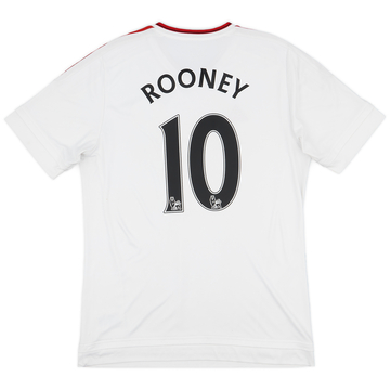 2015-16 Manchester United Away Shirt Rooney #10 - 7/10 - (L)