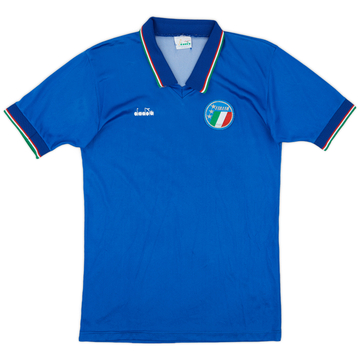 1986-90 Italy Home Shirt #4 - 8/10 - (M)