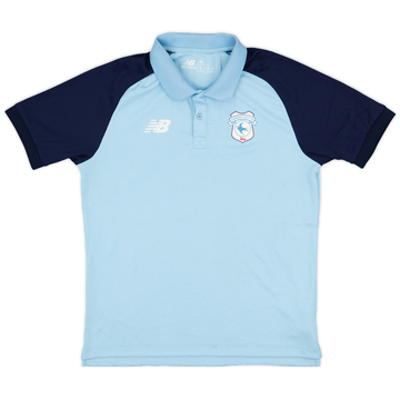 2022-23 Cardiff New Balance Polo Shirt - 6/10 - (M)