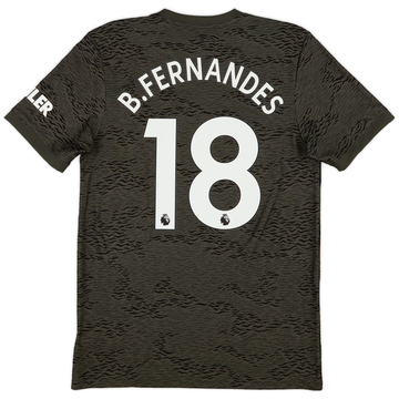 2020-21 Manchester United Away Shirt B.Fernandes #18 - 10/10 - (M)