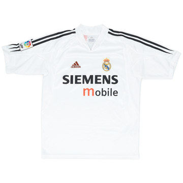 2004-05 Real Madrid Home Shirt - 5/10 - (XL.Boys)