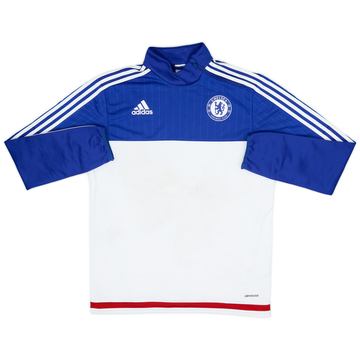 2015-16 Chelsea adidas 1/4 Zip Drill Top - 5/10 - (M)