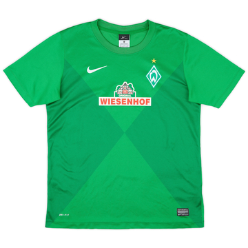 2012-13 Werder Bremen Basic Home Shirt - 8/10 - (XL.Boys)