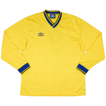 1990s Umbro Template L/S Shirt #3 - 9/10 - (XL)