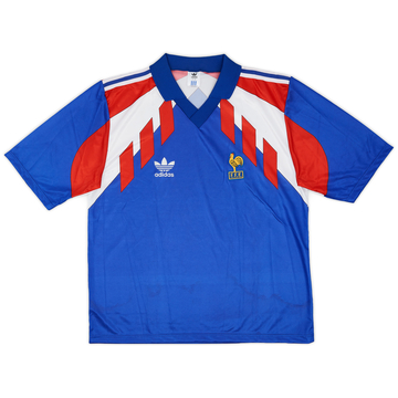 1990-92 France Home Shirt - 8/10 - (L/XL)