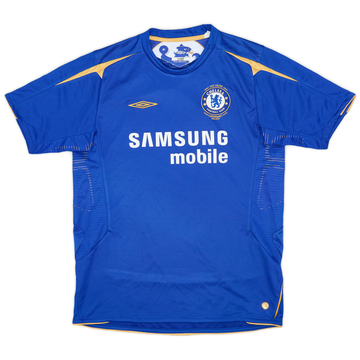 2005-06 Chelsea Centenary Home Shirt - 9/10 - (XL.Boys)