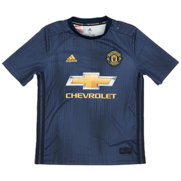 2018-19 Manchester United Third Shirt - 6/10 - (M.Boys)