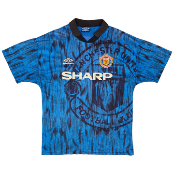 1992-93 Manchester United Away Shirt - 7/10 - (M)