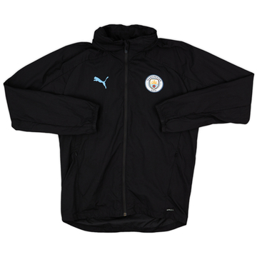 2018-19 Manchester City Puma Hooded Rain Jacket - 8/10 - (M)
