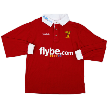 2007-08 Norwich City Xara Polo L/S Shirt - 8/10 - (S)