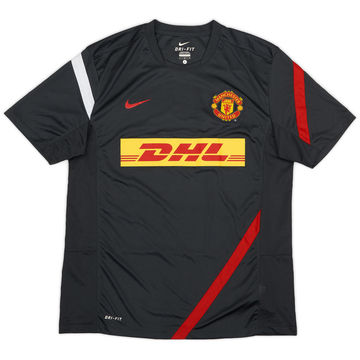 2012-13 Manchester United Nike Training Shirt - 8/10 - (L)