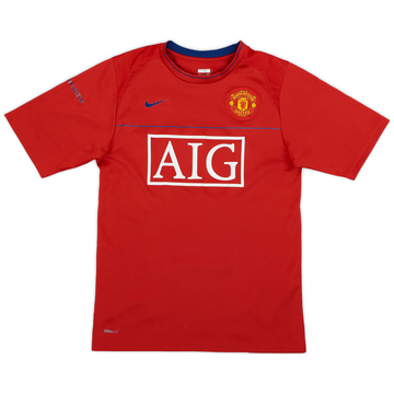 2008-09 Manchester United Nike Training Shirt - 8/10 - (S)