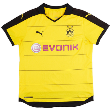 2015-16 Borussia Dortmund Home Shirt - 7/10 - (L)