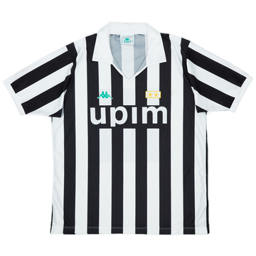 1991-92 Juventus Basic Home Shirt - 6/10 - (L)