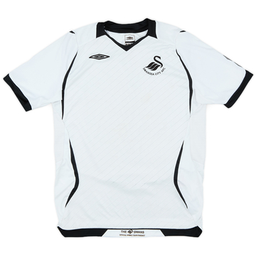 2008-09 Swansea Home Shirt - 4/10 - (L.Boys)