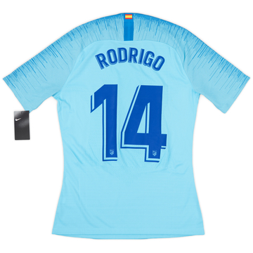 2018-19 Atletico Madrid Player Issue Away Shirt Rodrigo #14 (M)