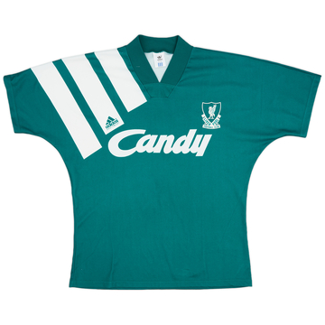 1991-92 Liverpool Away Shirt - 9/10 - (M/L)