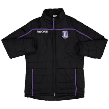 2019-20 Stoke Macron Padded Bench Coat - 6/10 - (S)